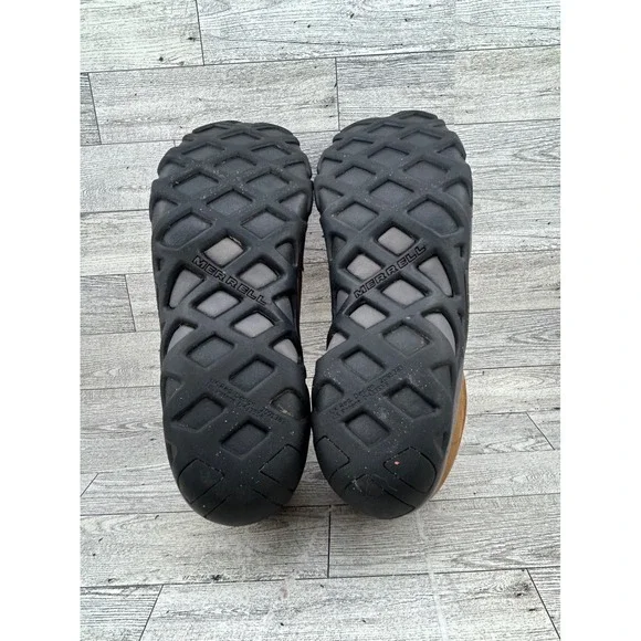 Merrell Jungle Moc Mens 9.5 Brown Suede Slip On Hiking Walking Shoes J60831 - Picture 14 of 14